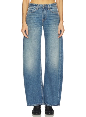 GRLFRND 牛仔裤 蓝色 美式复古风REVOLVE小众新款