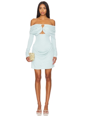 Paris Georgia AXEL 裙子Baby BlueREVOLVE小众新款