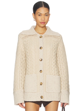 La Ligne NUAGE 开衫 revolve小众新款 棕黄色