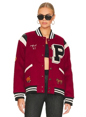 [冬季新品]Profound LETTERMAN 学院风夹克revolve时尚小众