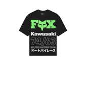 春季 KAWASAKI 新品 Fox Racing T恤 黑色REVOLVE小众