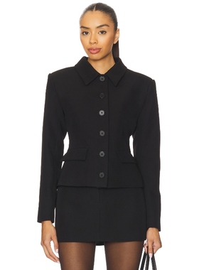 Line & Dot DERRICK 夹克 黑色REVOLVE小众新款