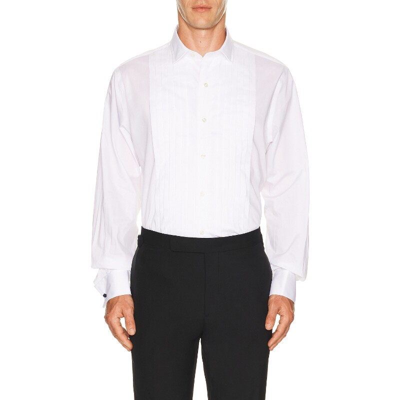 Polo Ralph Lauren白色上衣翻领纽扣通勤风秋冬新品衬衫REVOLVE