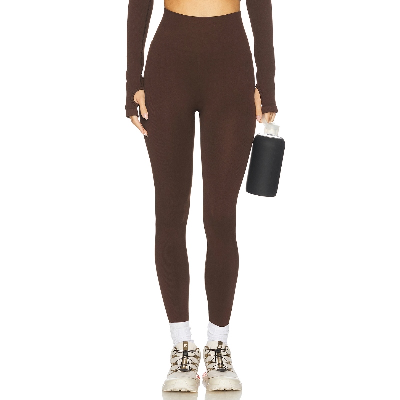 WellBeing + BeingWell HONOR 打底裤 棕色 美式休闲风REVOLVE小