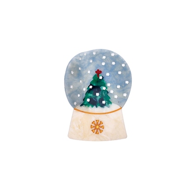 Solar Eclipse Hand-painted Snowglobe Claw Hair ClipREVOLVE小