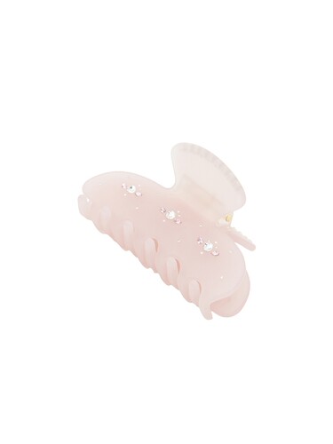 [春季新品]Emi Jay粉色发夹钻饰抓夹型甜美头饰REVOLVE