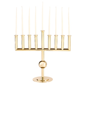 Jonathan Adler Vienna Menorah 金属金色REVOLVE小众新款