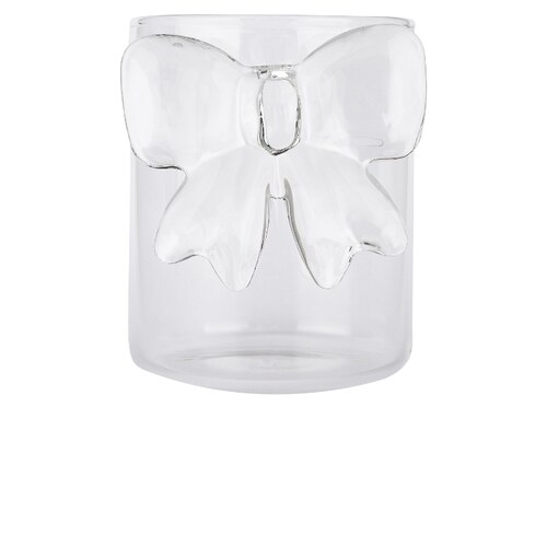 Lepel Club Clear Bow Tumbler 中性色调REVOLVE小众新款