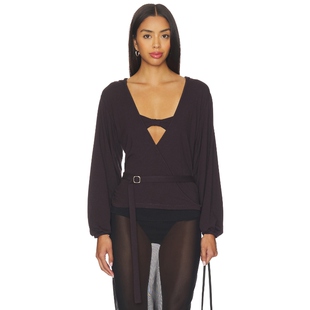 [春季新品]BUCI APARTMENT 针织衫 棕色设计师感REVOLVE冬季保暖