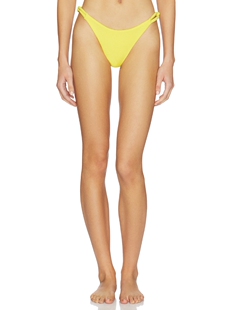 Nau Bikinis LINK STRAP 比基尼内裤 revolve小众新款 黄色