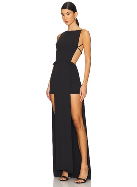 retrofete RAYZEL 裙子 黑色 性感礼服REVOLVE小众新款