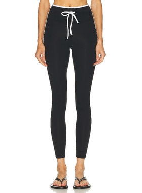 YEAR OF OURS 打底裤 黑色 运动复古风REVOLVE小众新款