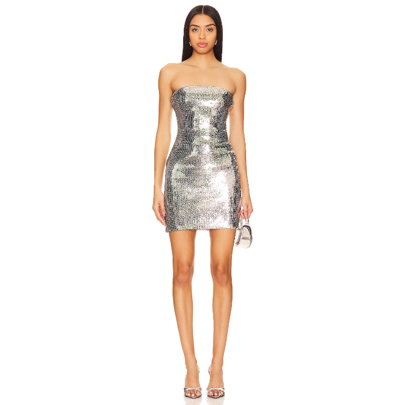 FIORUCCI MASSIMO 珠片裙revolve时尚小众新款