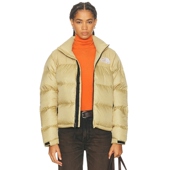 冬季 新品 The North Face北面1996米色保暖连帽羽绒服REVOLVE