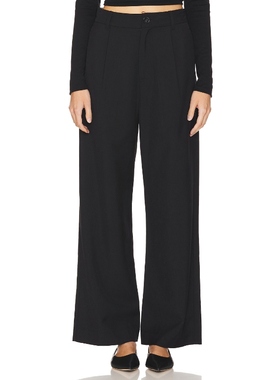 [冬季新品]LBLC The Label FINLEY 长裤 黑色 美式休闲风REVOLVE