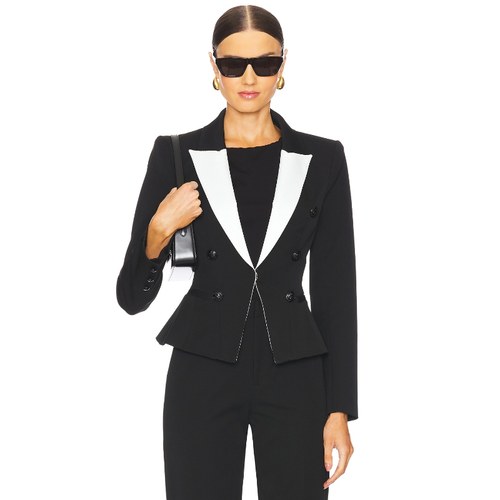 [冬季新品]L'AGENCE Andalusia 黑色美式休闲风REVOLVE