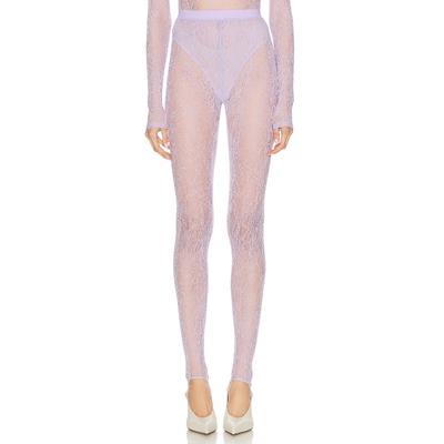 [春季新品]WARDROBE.NYC 打底裤 薰衣草 美式休闲风REVOLVE小众