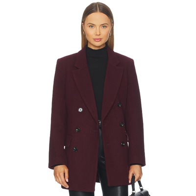 [春季新品]PISTOLA EMORY 大衣 酒 老钱风REVOLVE小众