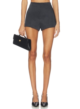 EAVES NAFTALI 短裤 黑色 美式休闲风REVOLVE小众新款