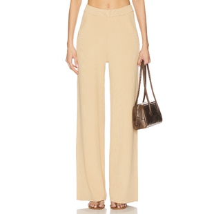 AEXAE 长裤 棕黄色 美式休闲风REVOLVE小众新款