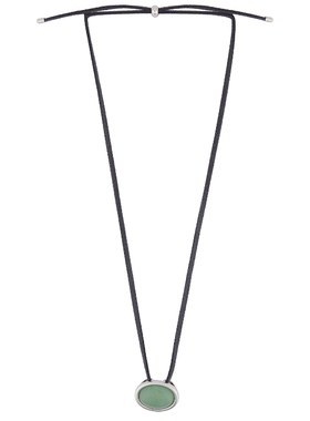 Luv AJ SUNSET 垂褶项链 绿色REVOLVE小众新款