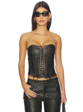 [冬季内搭]OW Collection SABLE 上装黑色辣妹风REVOLVE小众新款