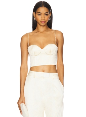 Bevza SEASHELL 上装 奶油色y2k辣妹风REVOLVE