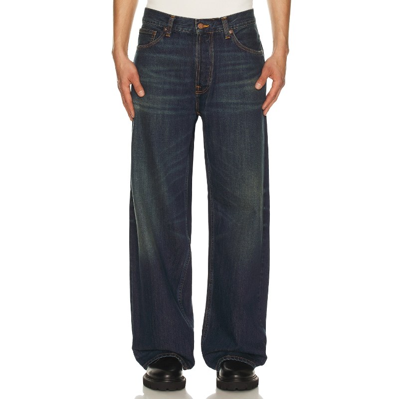 Nudie Jeans LOUD LARRY 牛仔裤 蓝色REVOLVE小众新款