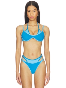 Significant Other CLEMENCE 泳装 revolve小众新款 蓝色