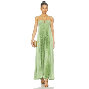 绿色REVOLVE小众新款 裙子 RIVER AMUR