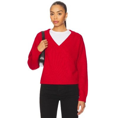 [春节穿搭]LNA AMIRA 毛衣 红色REVOLVE小众新款冬季保暖