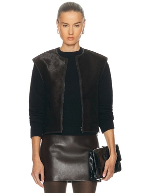 Loulou de Saison AMPAS 上装 棕色 y2k辣妹风REVOLVE小众新款