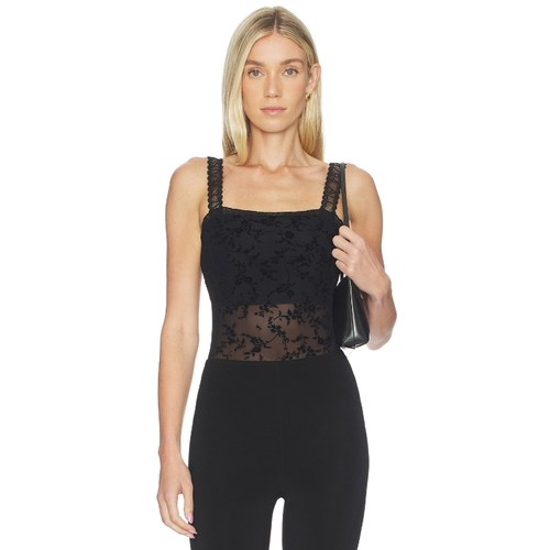 ALLSAINTS CHARLI 紧身服 黑色 y2k辣妹风REVOLVE小众新款