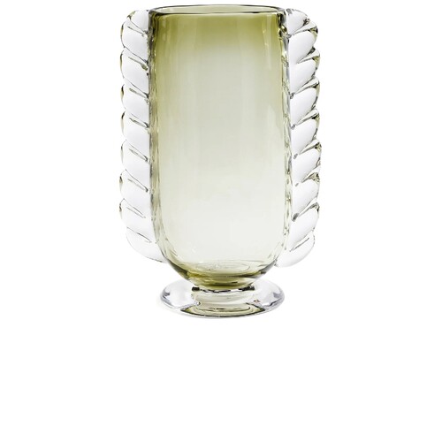 The Favorites Vintage Braided Glass Vase  revolve小众新款