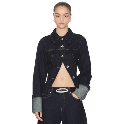 HAELO CINCH BACK JACKET 牛仔外套复古风夹克REVOLVE小众新款