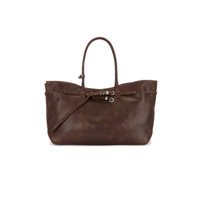 [春夏新品]MARGESHERWOOD复古做旧托特包大容量通勤单肩包REVOLVE