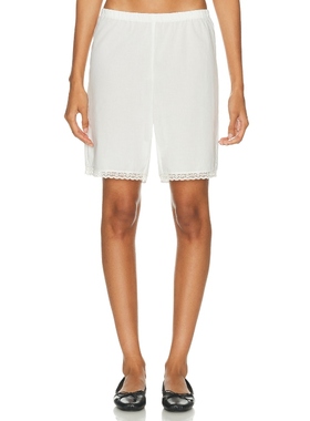 [冬季新品]Cou Cou Intimates 短裤 白色美式休闲风REVOLVE小众
