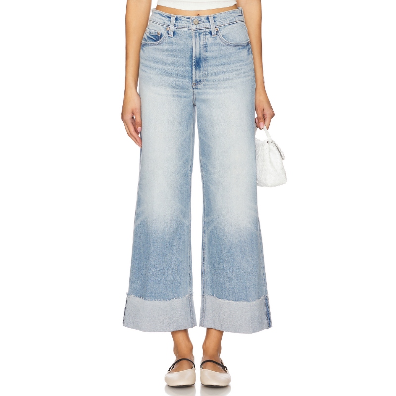 [冬季新品]PISTOLA 牛仔裤蓝色直筒裤丹宁长裤REVOLVE