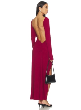 Amelie Teje PRIMA 裙子 红色REVOLVE小众新款