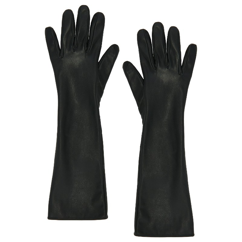 Bronx and Banco Faux Leather Gloves 黑色REVOLVE小众新款