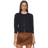 Sold Out REFINED NYC 新品 黑色羊毛衫 开衫 春季 REVOLVE冬季 保暖