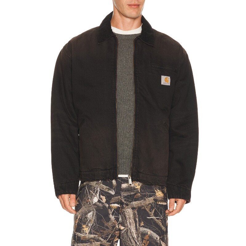 Carhartt WIP OG DETROIT 夹克 黑色 秋冬新品REVOLVE
