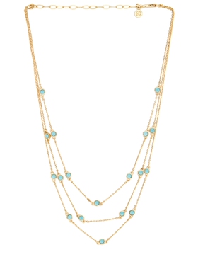 Ettika CRYSTAL DOT 层叠项链 revolve小众新款