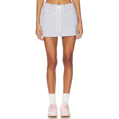 [冬季新品]superdown 针织半身裙淡灰色美式性感REVOLVE小众