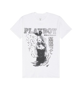 Playboy REAL 上装 白色REVOLVE小众新款
