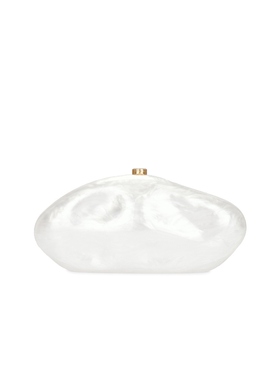 Cult Gaia CALDERA 手拿包 白色REVOLVE小众新款