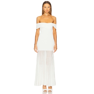 白色REVOLVE小众新款 Dot 毛衣裙 ROWAN Line