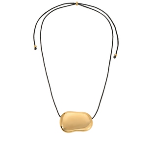 Heaven Mayhem JULIA 垂褶项链 金属金色REVOLVE小众新款