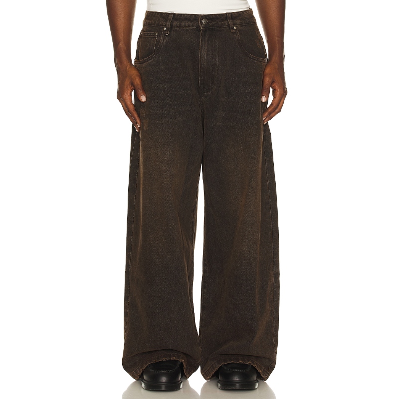 DRMERS CLUB 牛仔裤 棕色REVOLVE小众新款