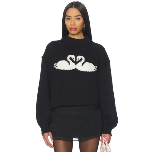 Lisa Says Gah CORY 圆翻领 黑色小众新款